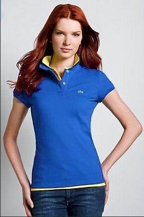 Lacoste short lapel T woman S-2XL-011
